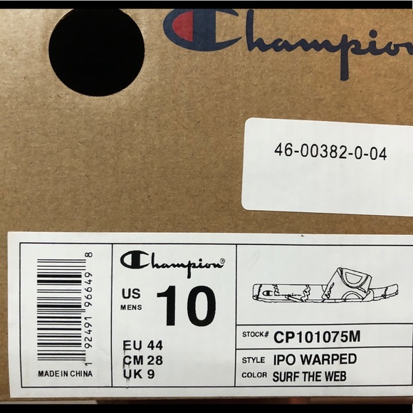 Champion IPO Warped, Slide, Various Sizes - Picture 2 of 9